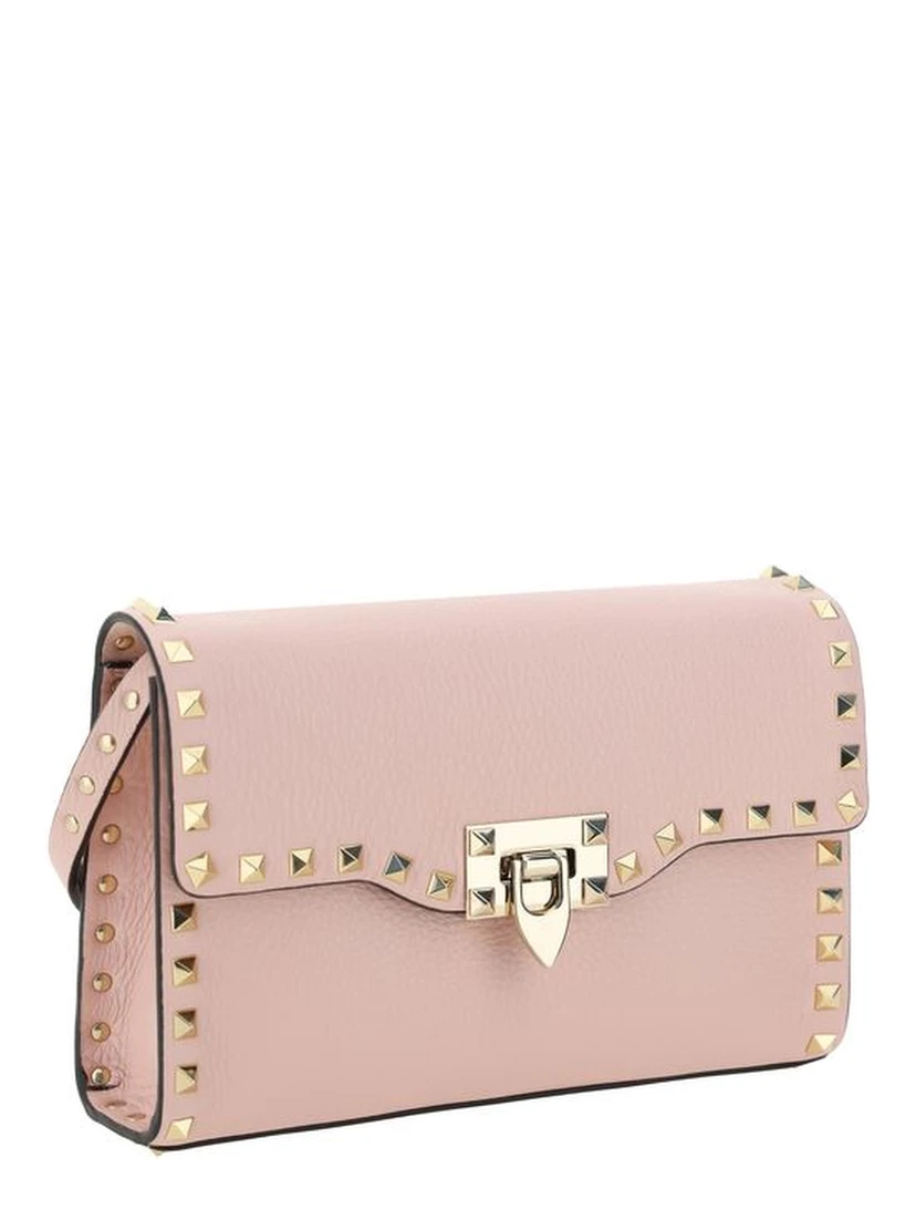 Pink Calf Leather Bos Taurus Shoulder Bag