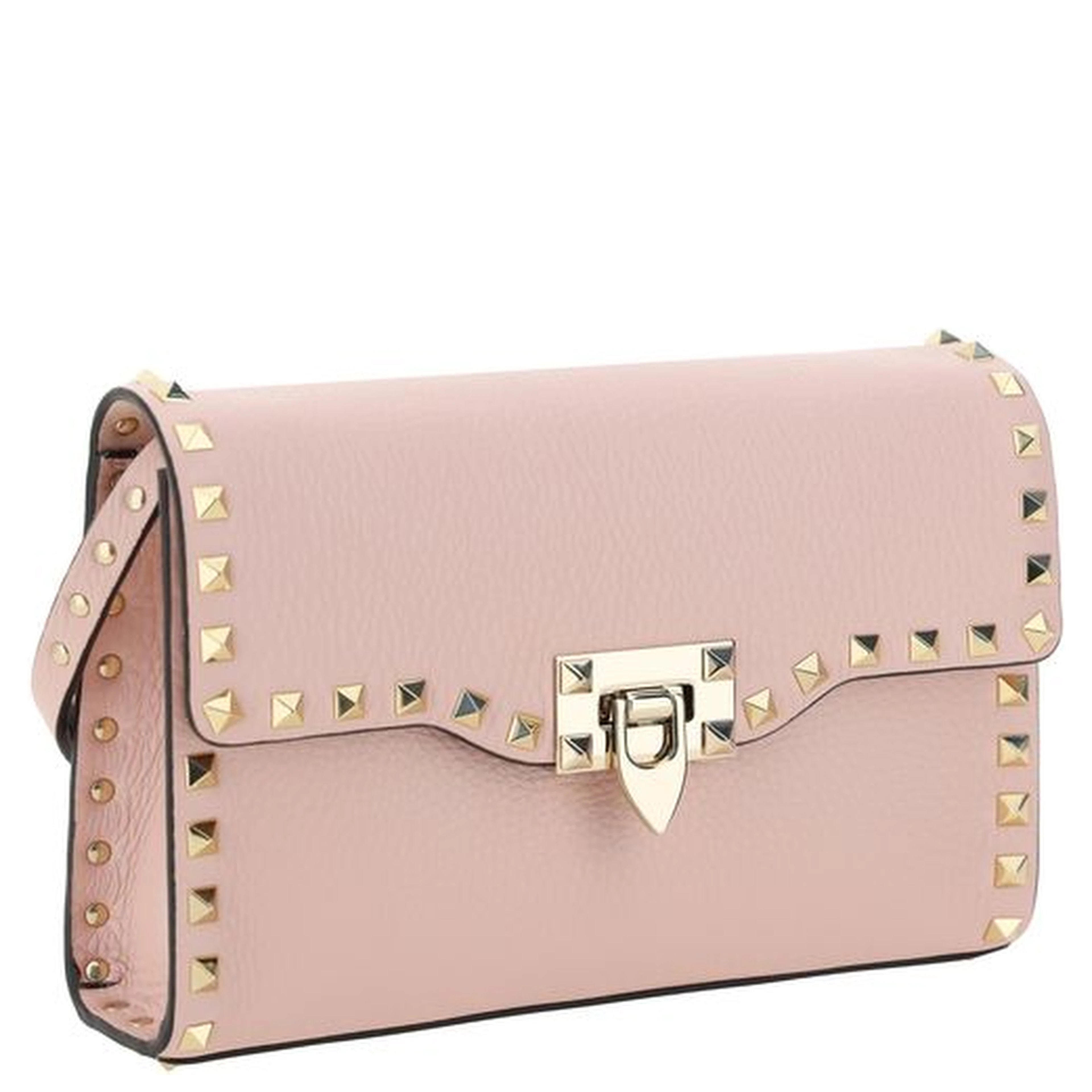Pink Calf Leather Bos Taurus Shoulder Bag
