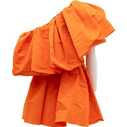 Orange Women Cocktail Dress
