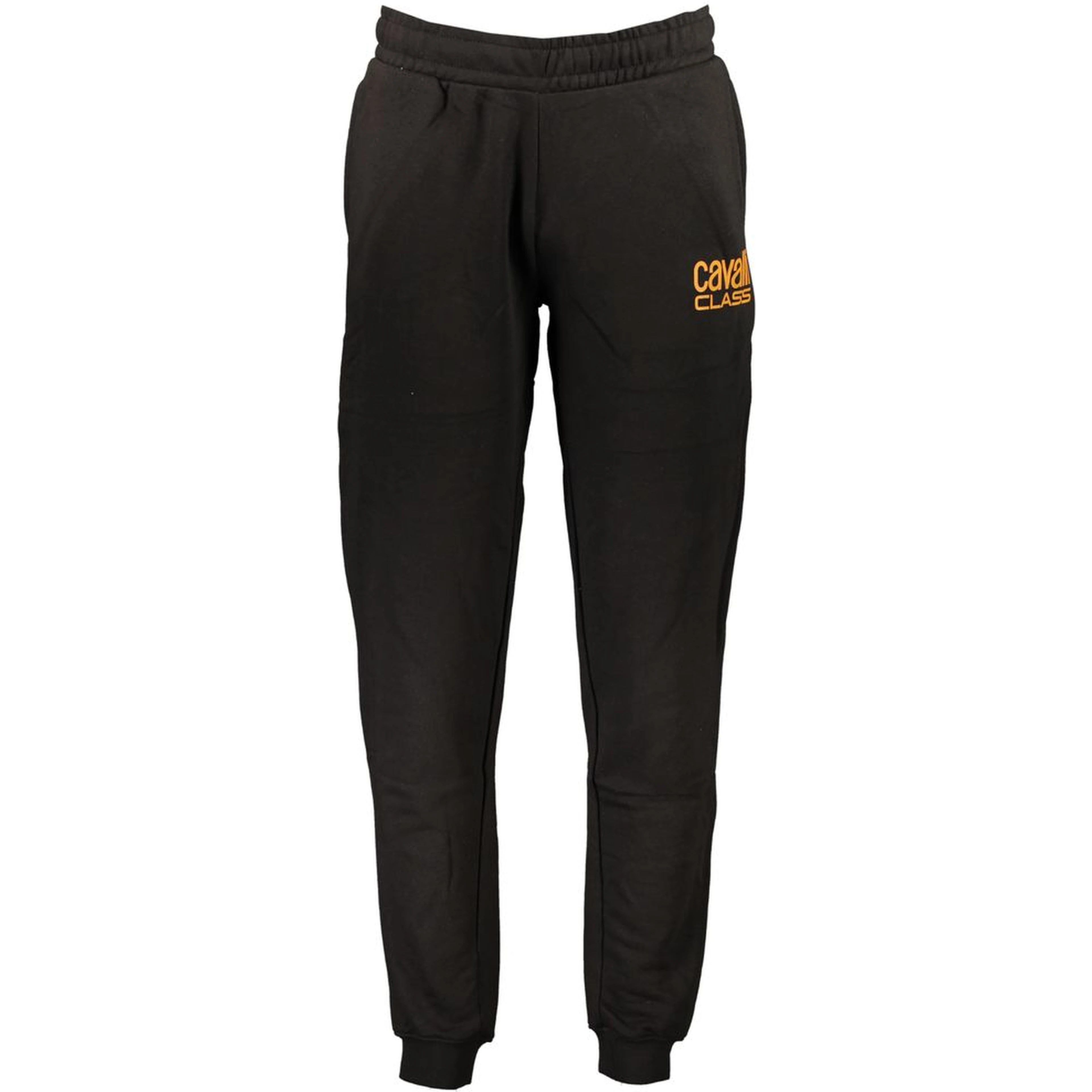 Black Cotton Men's Trousers