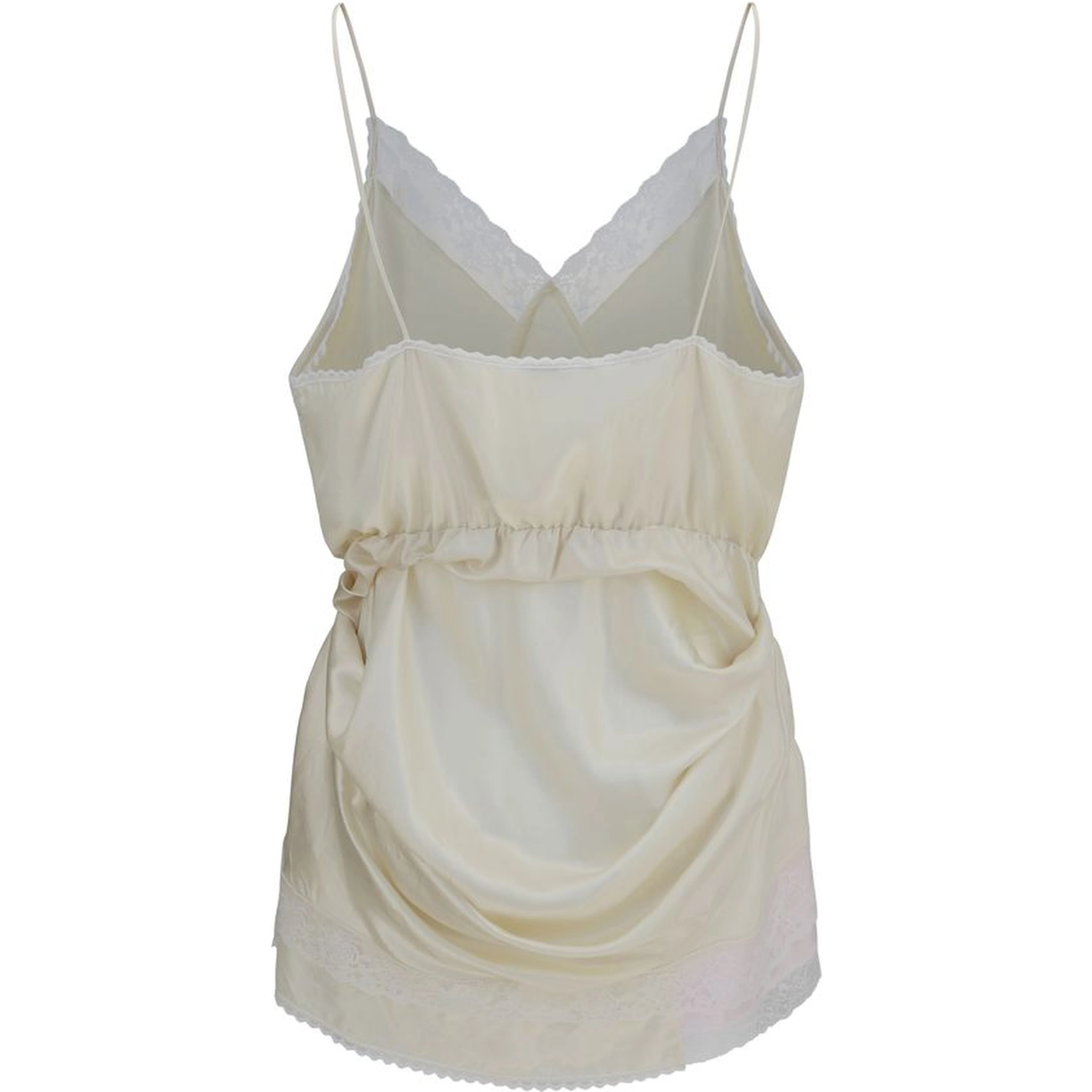 Beige Viscose Cocktail Dress