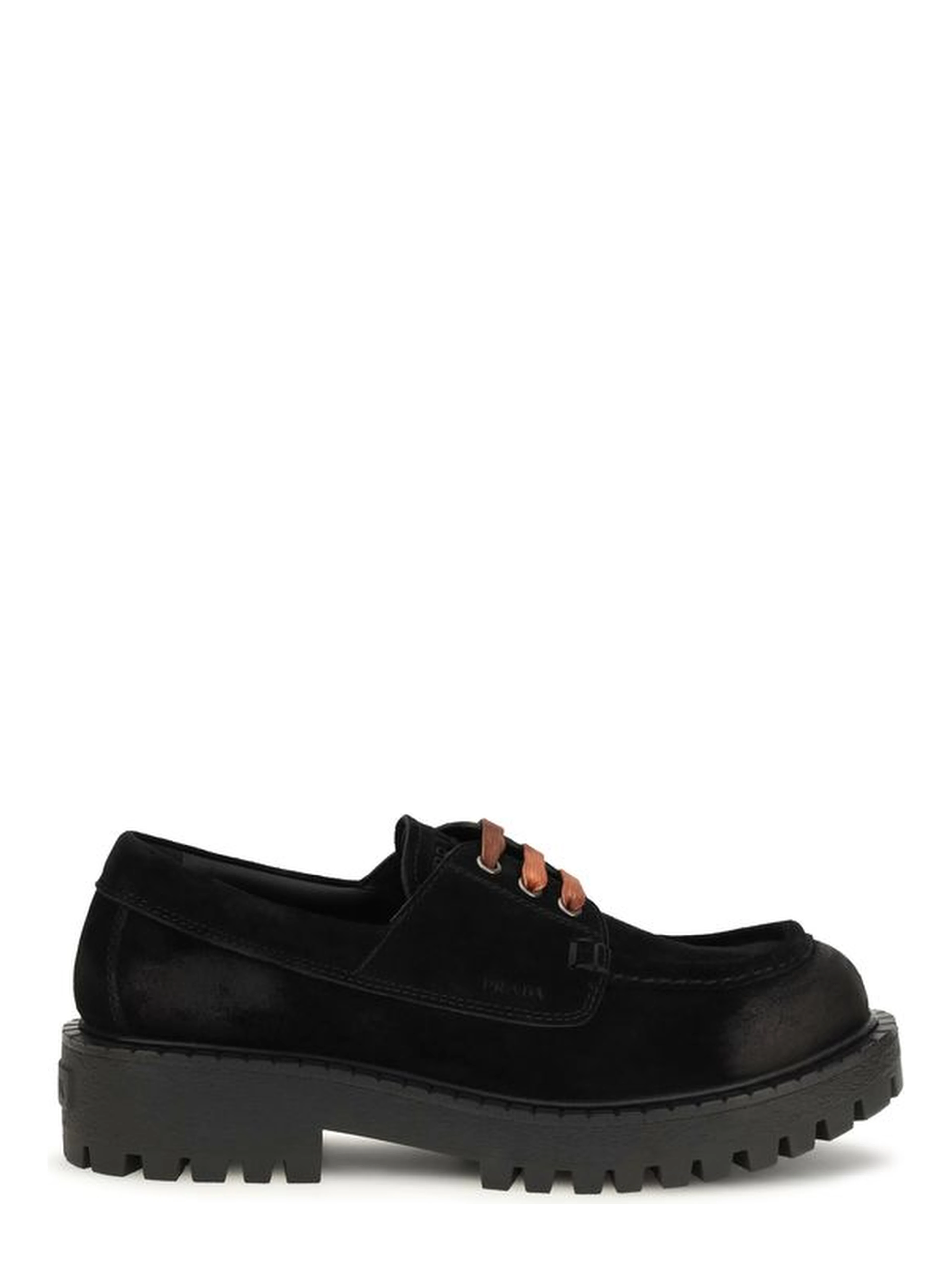 Black Suede Leather Slip-On Loafers