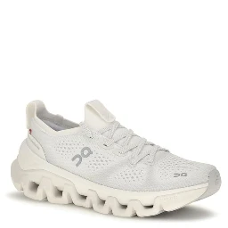 White Fabric Athletic Sneakers