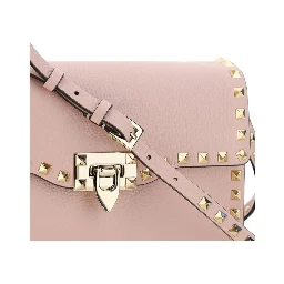 Pink Calf Leather Bos Taurus Shoulder Bag
