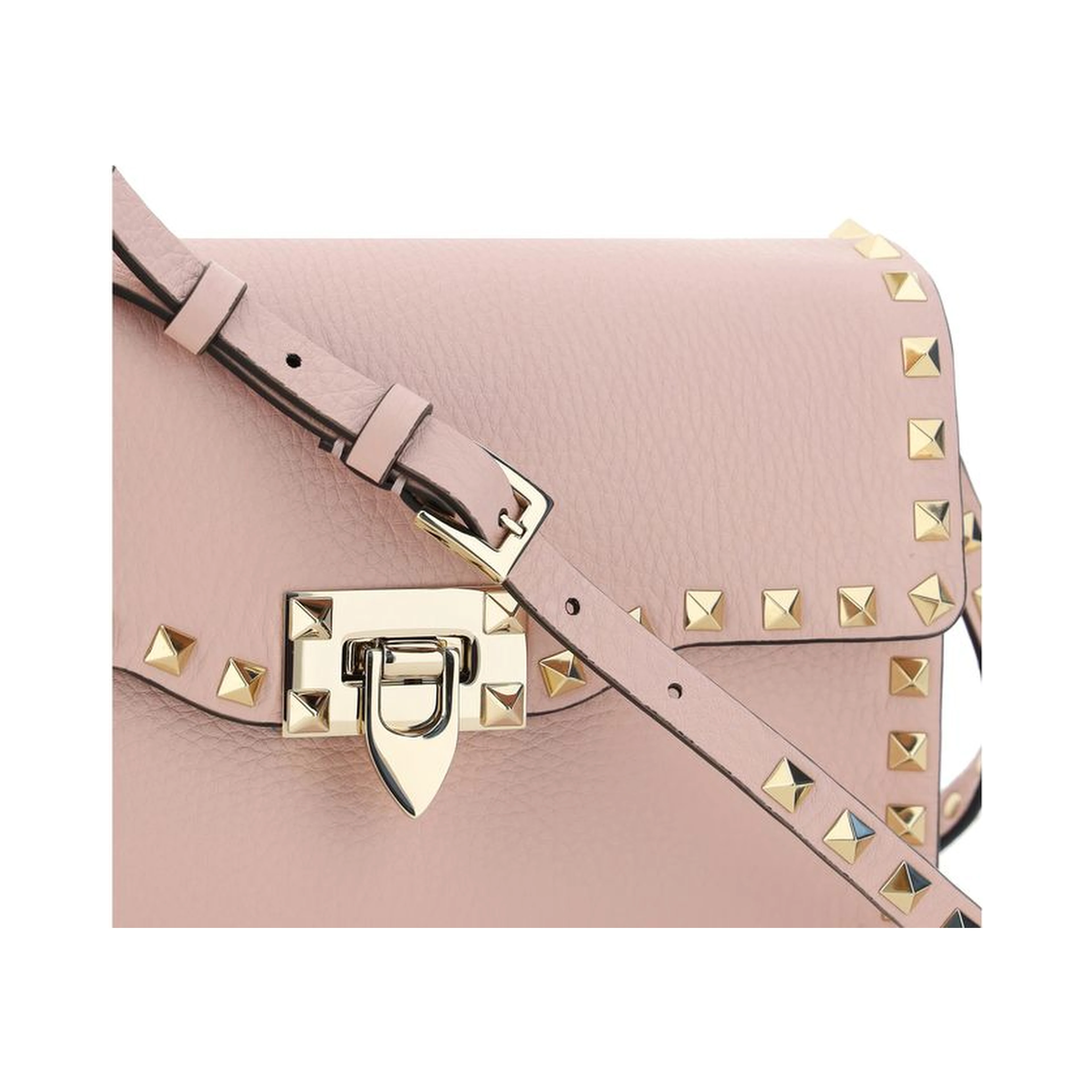 Pink Calf Leather Bos Taurus Shoulder Bag