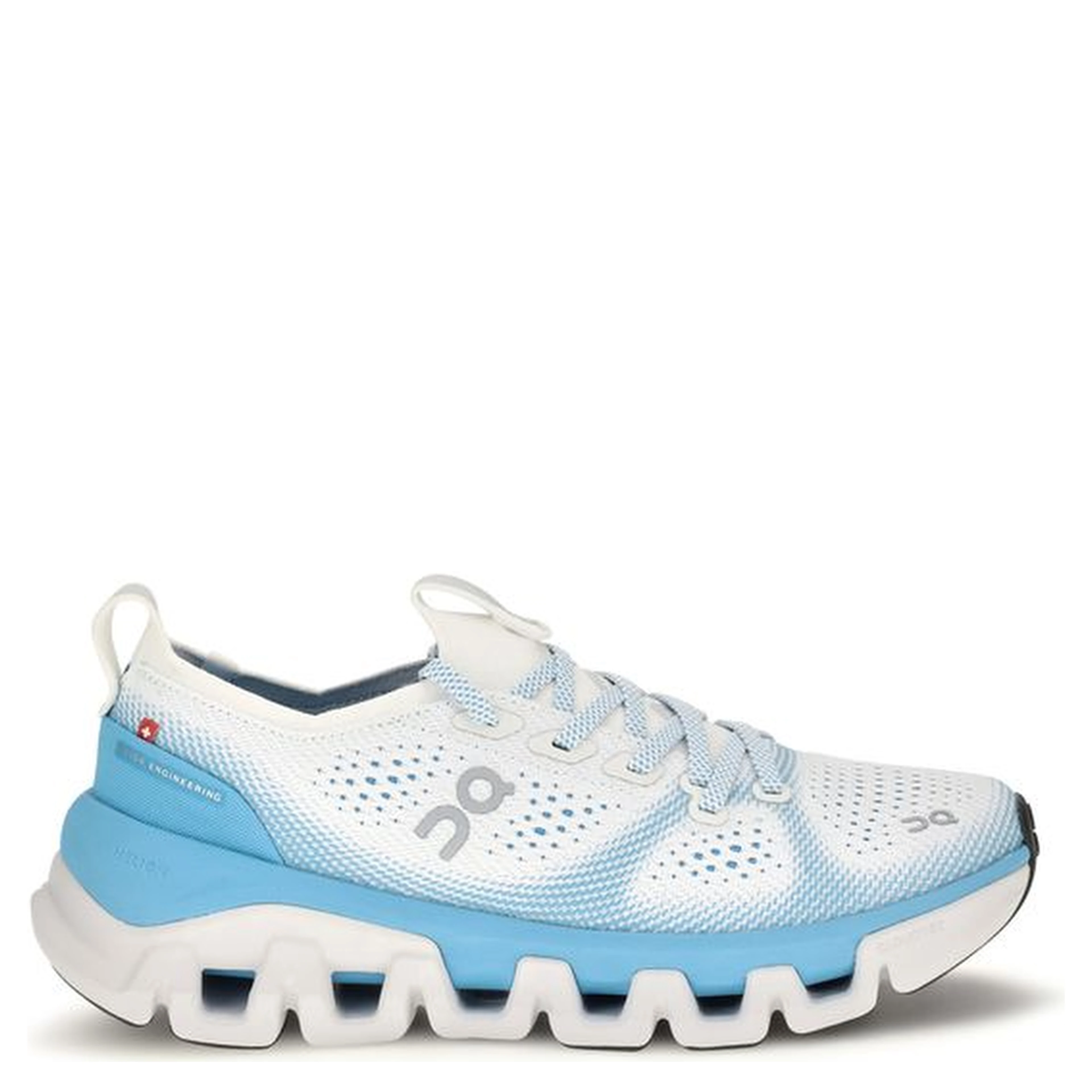 Blue Fabric Athletic Sneakers