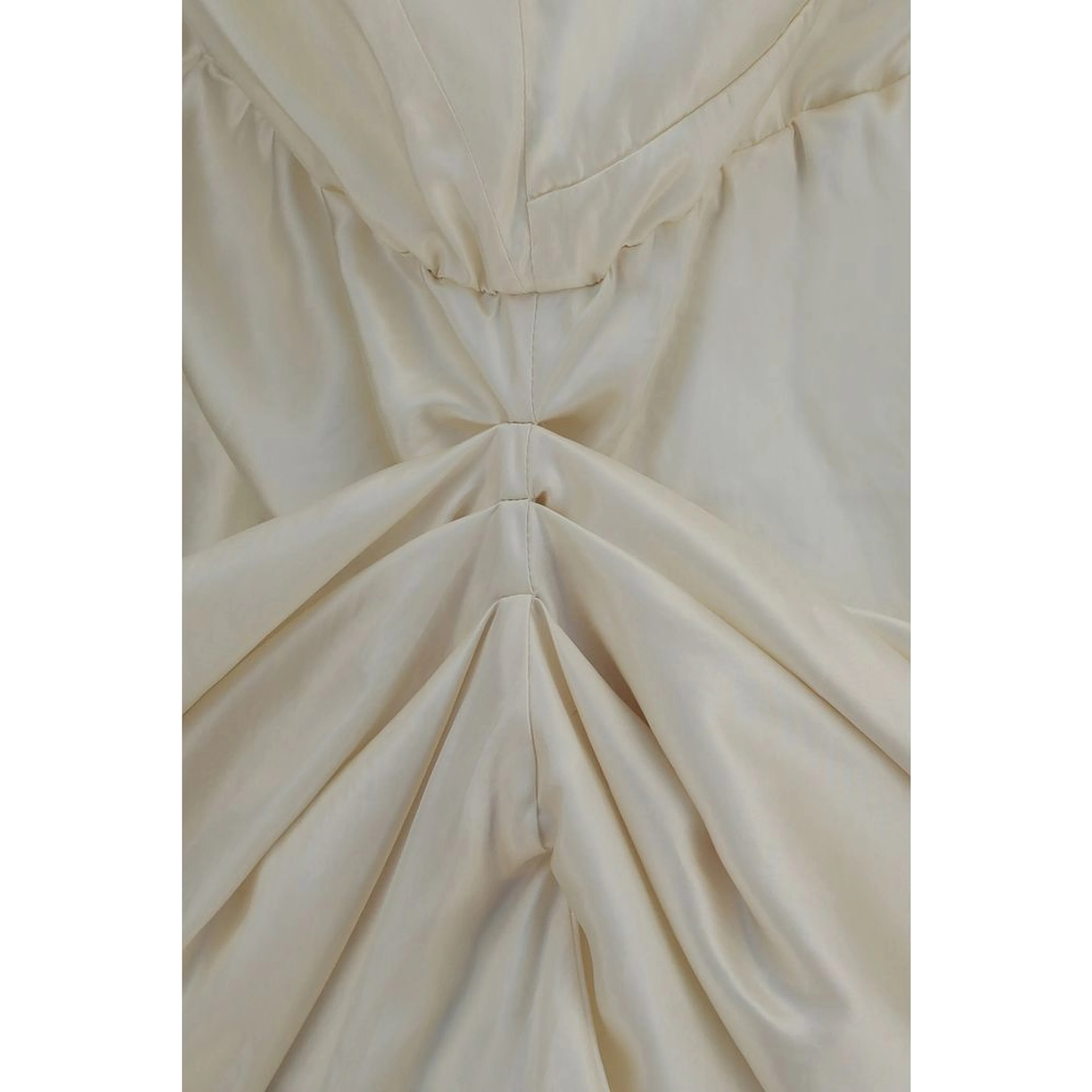 Beige Viscose Cocktail Dress