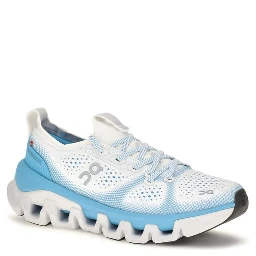 Blue Fabric Athletic Sneakers