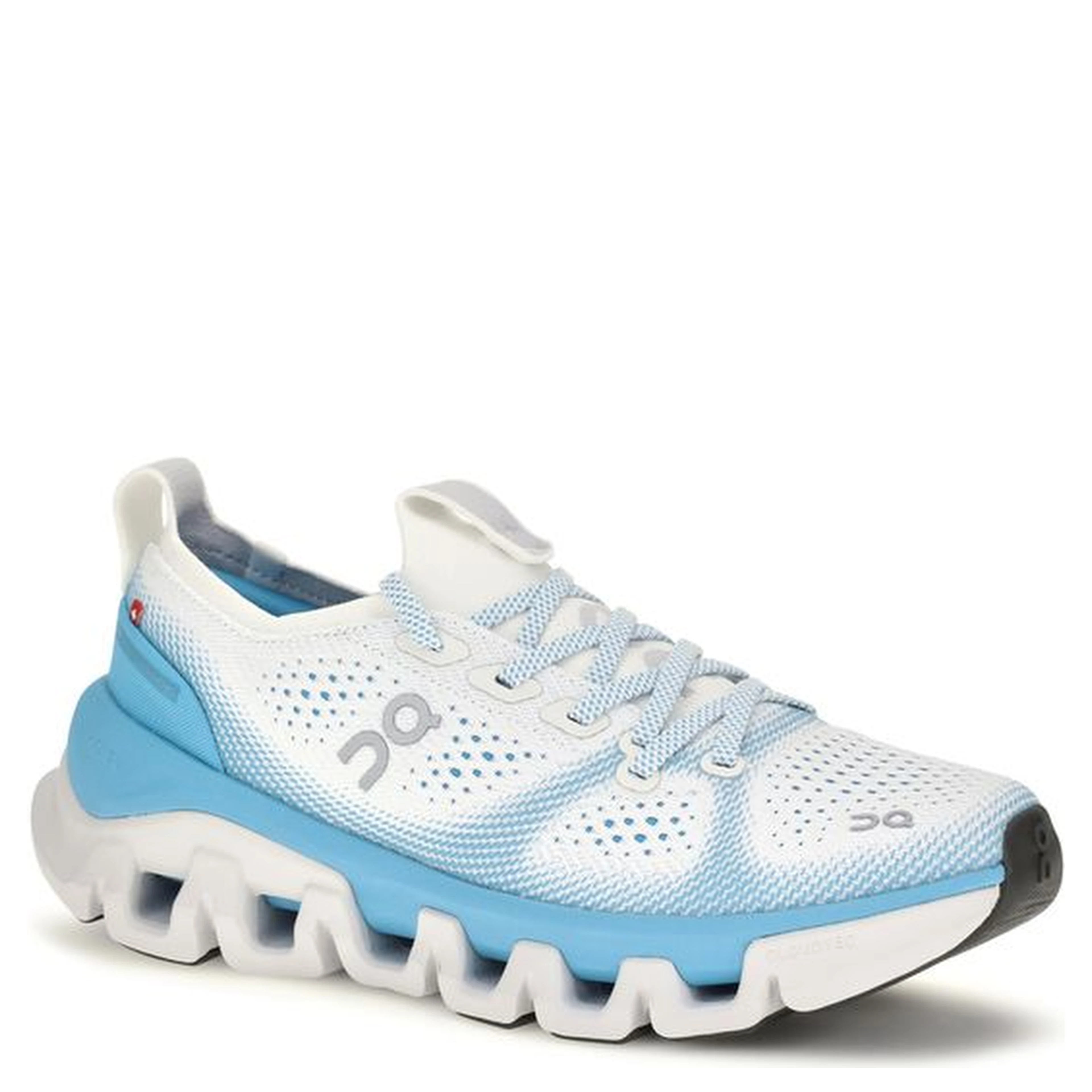 Blue Fabric Athletic Sneakers