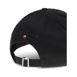 Black Cotton Cap (Baseball Hat)