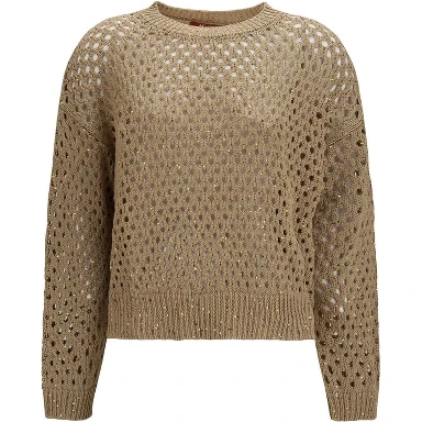Beige Cotton Sweatshirt