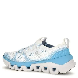 Blue Fabric Athletic Sneakers