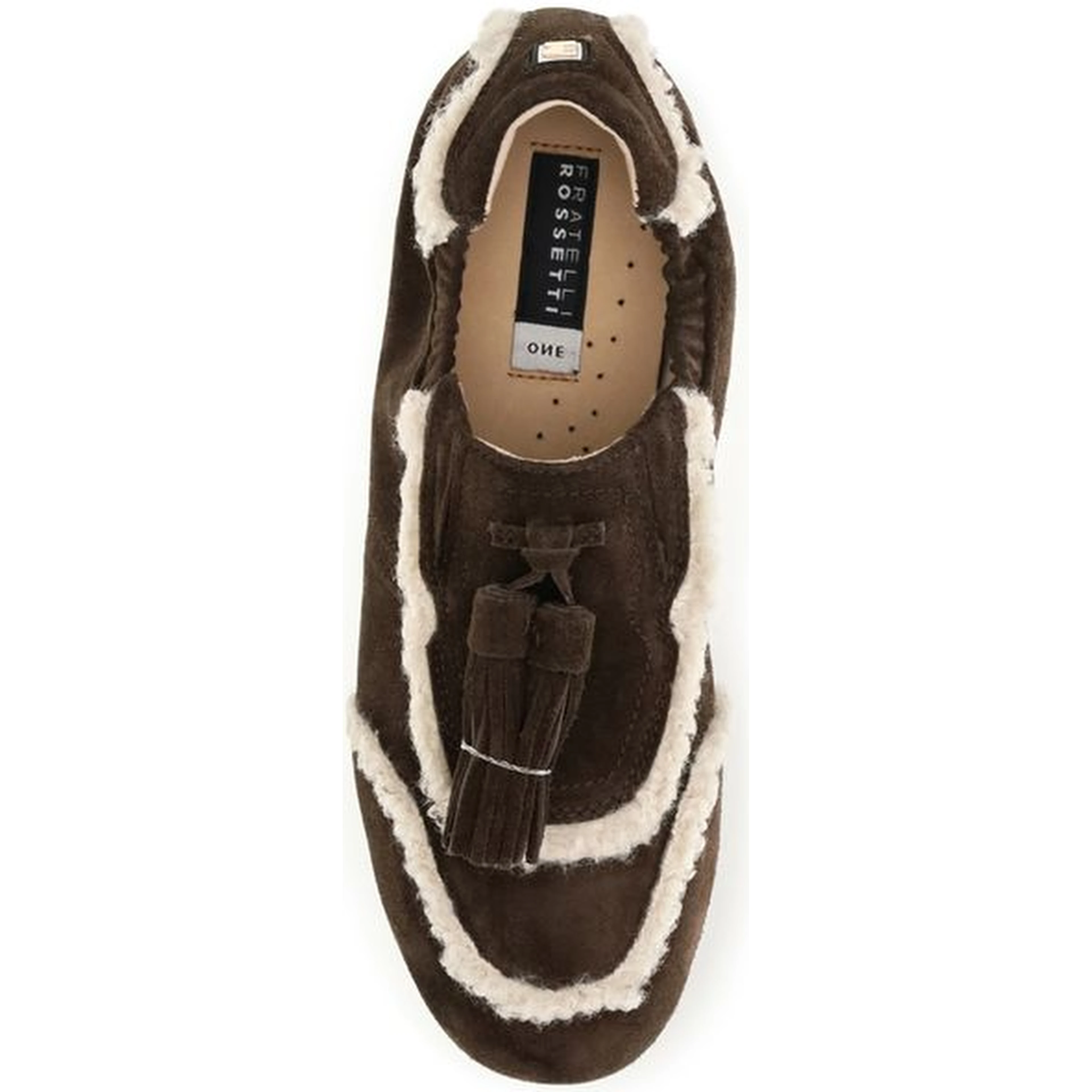 Brown Suede Leather Slip-On Loafers