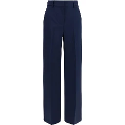 Blue Wool Oves Aries Casual Pants