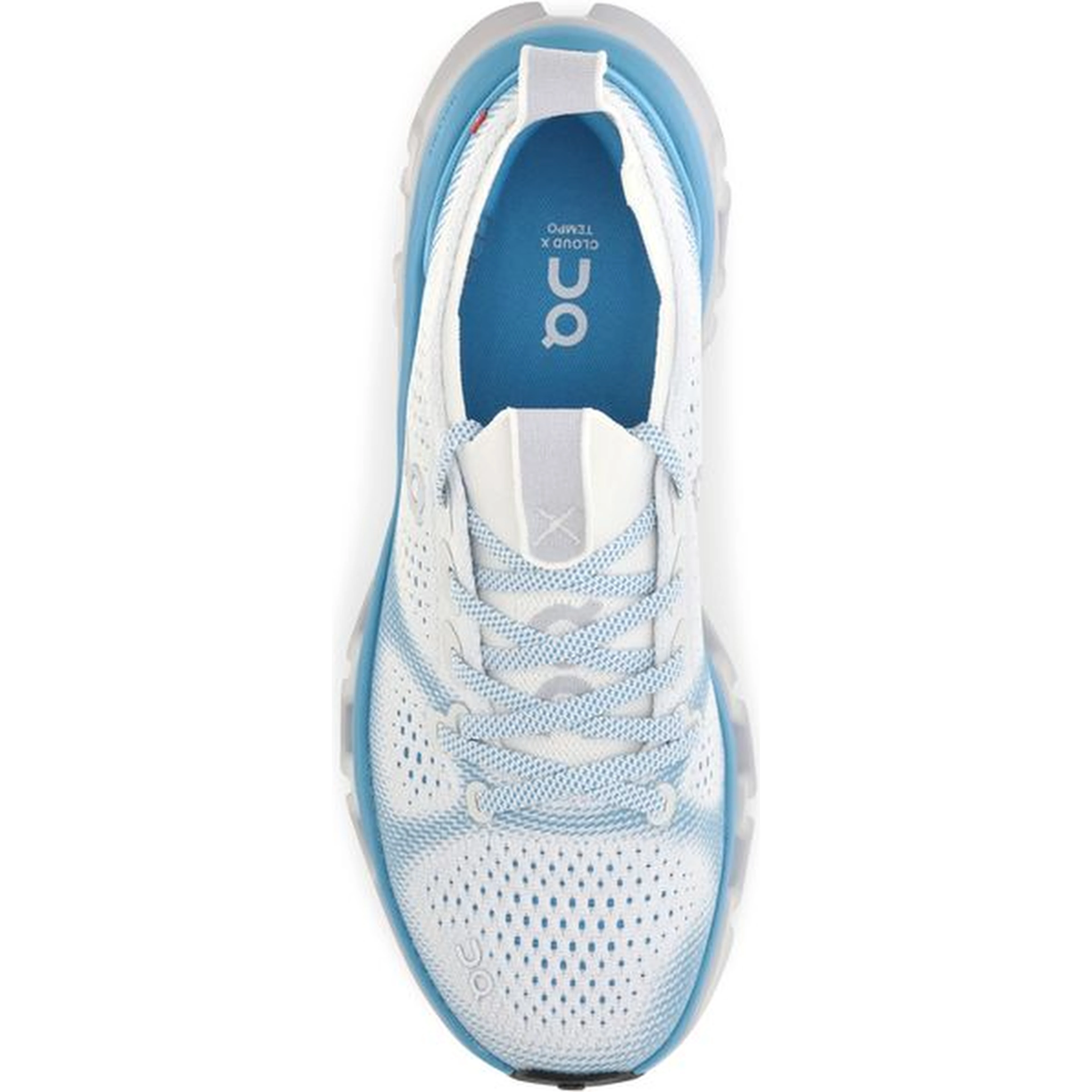 Blue Fabric Athletic Sneakers