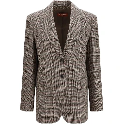 Brown Wool Oves Aries Blazer