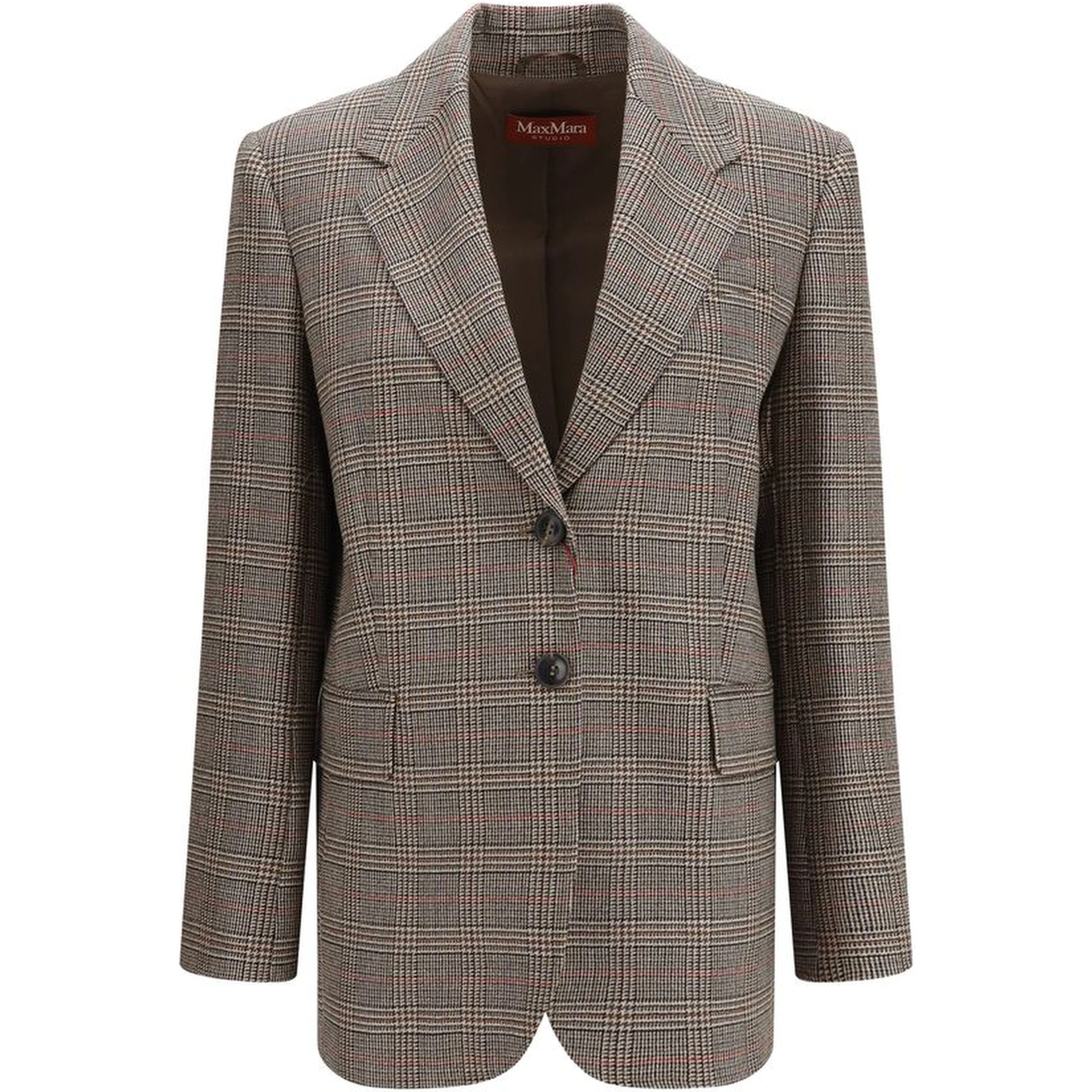 Brown Wool Oves Aries Blazer
