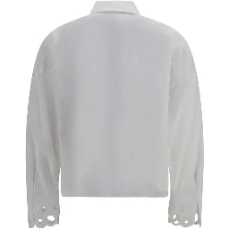 White Cotton Dress Shirt