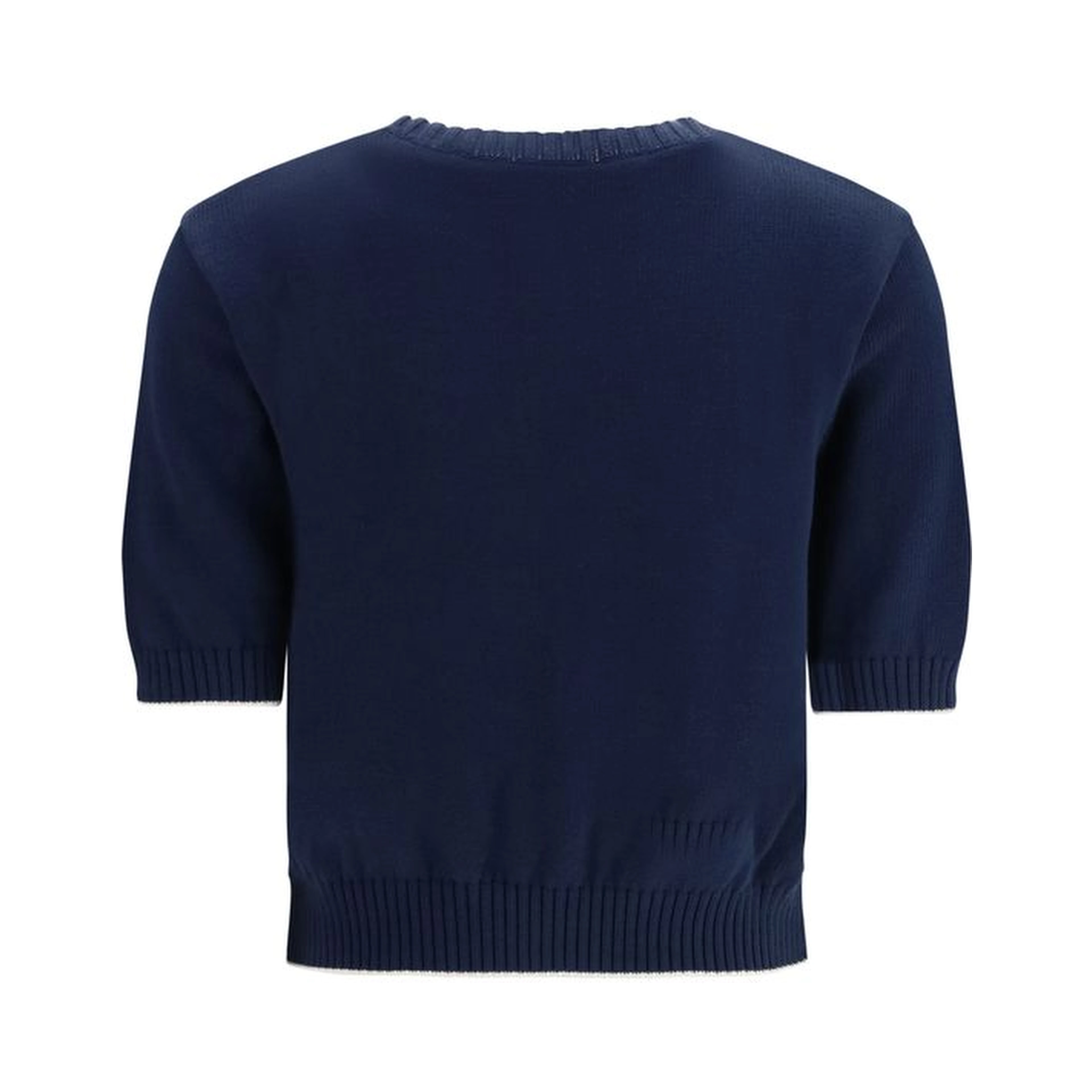 Blue Cotton Sweatshirt
