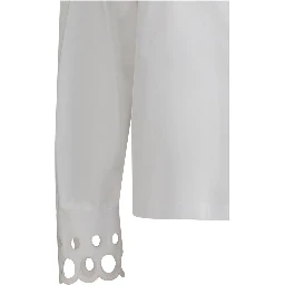 White Cotton Dress Shirt