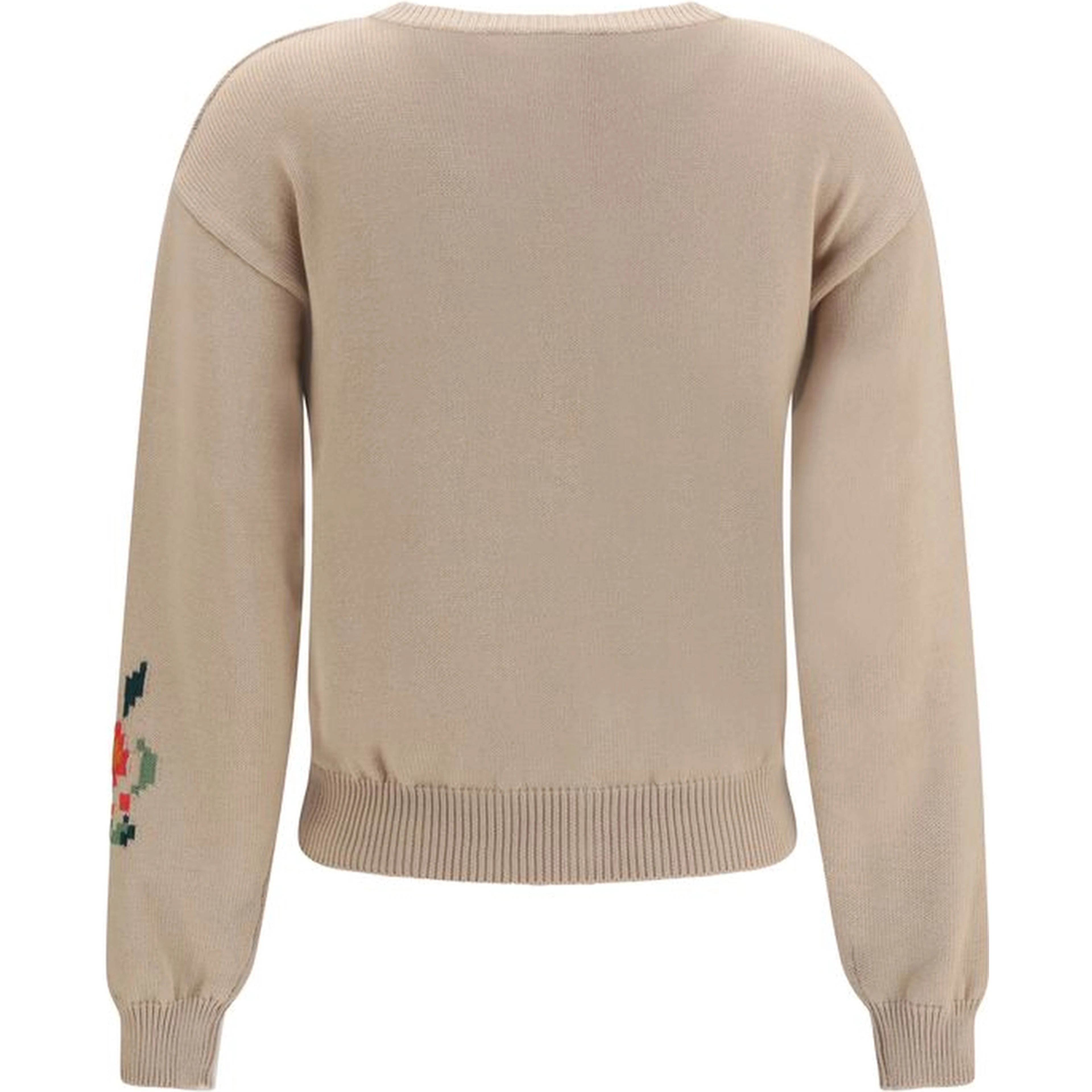 Beige Cotton Cardigan