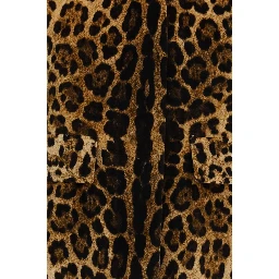 Brown Cotton Full-Length Jacket