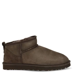 Brown Leather Ankle Boots