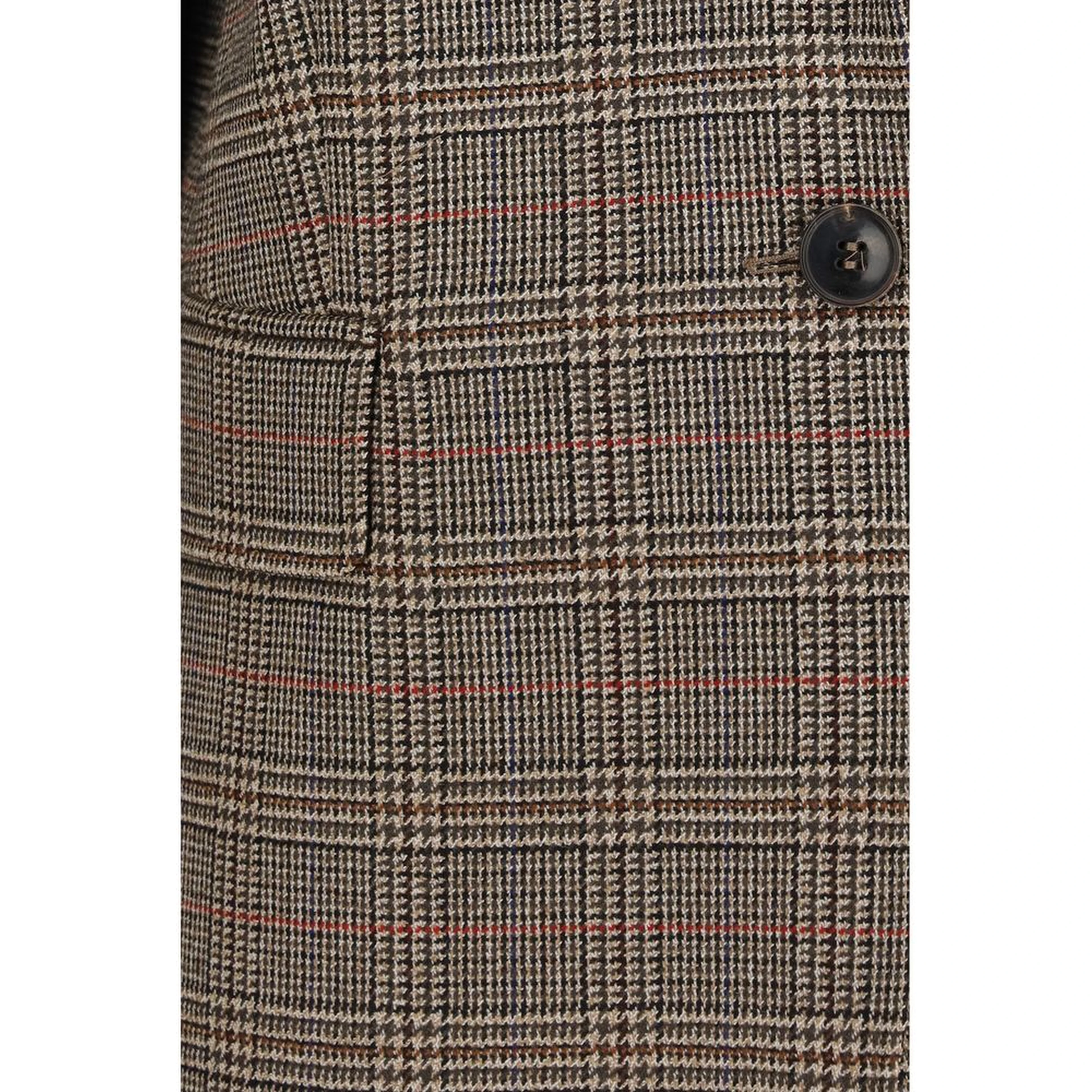 Brown Wool Oves Aries Blazer