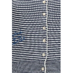 Blue Cotton Cardigan