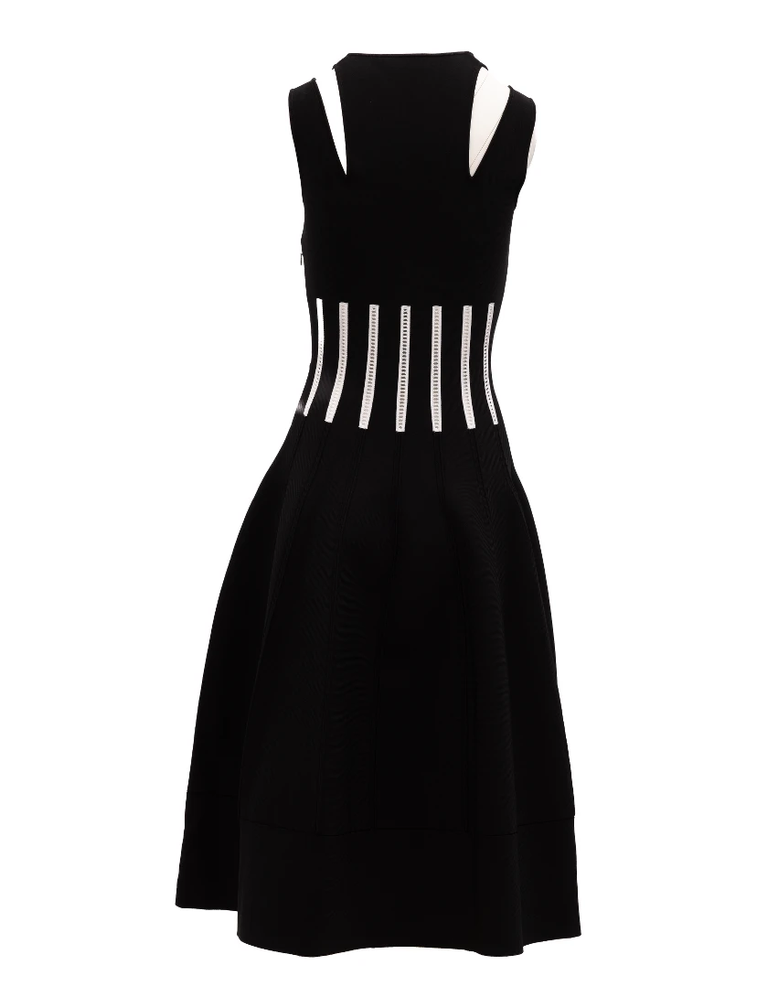 Black Women Viscose Dress