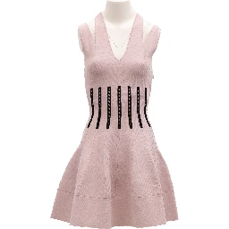 Pink Women Viscose Dress