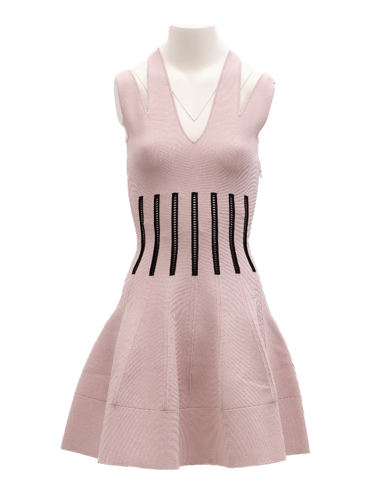Pink Women Viscose Dress