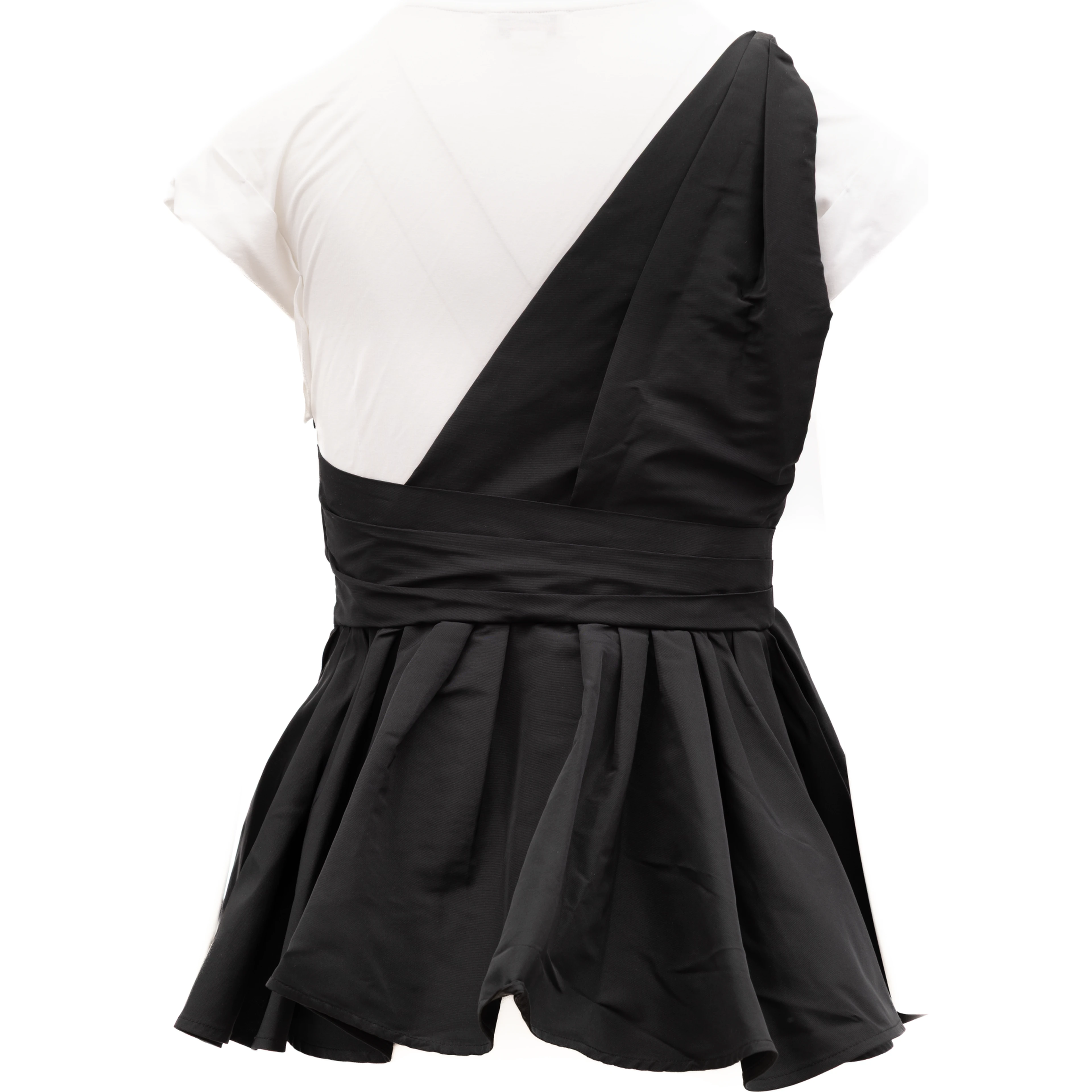 Black Women Polyester Top