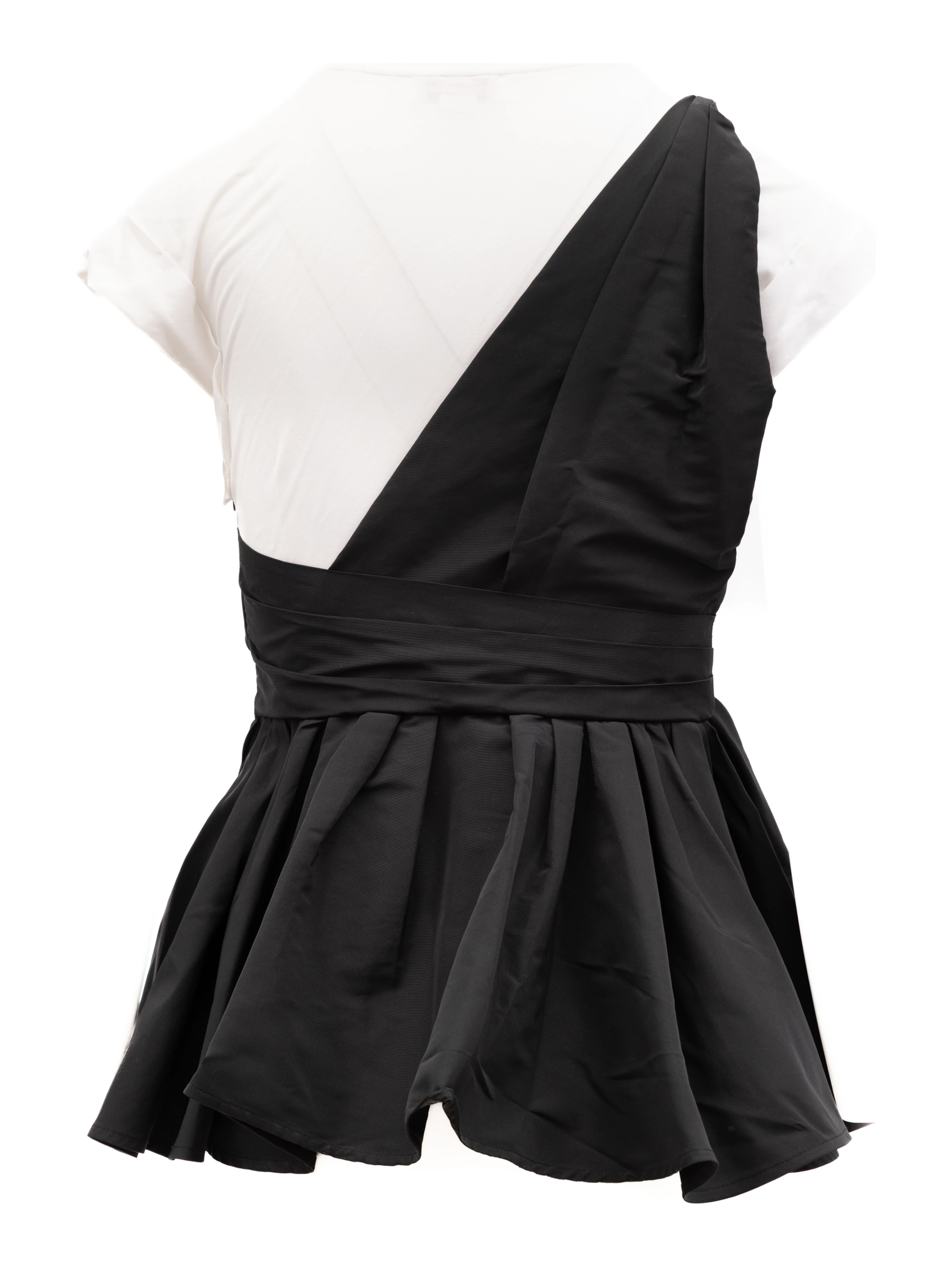 Black Women Polyester Top