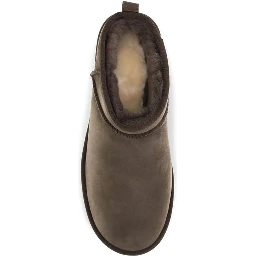 Brown Leather Ankle Boots