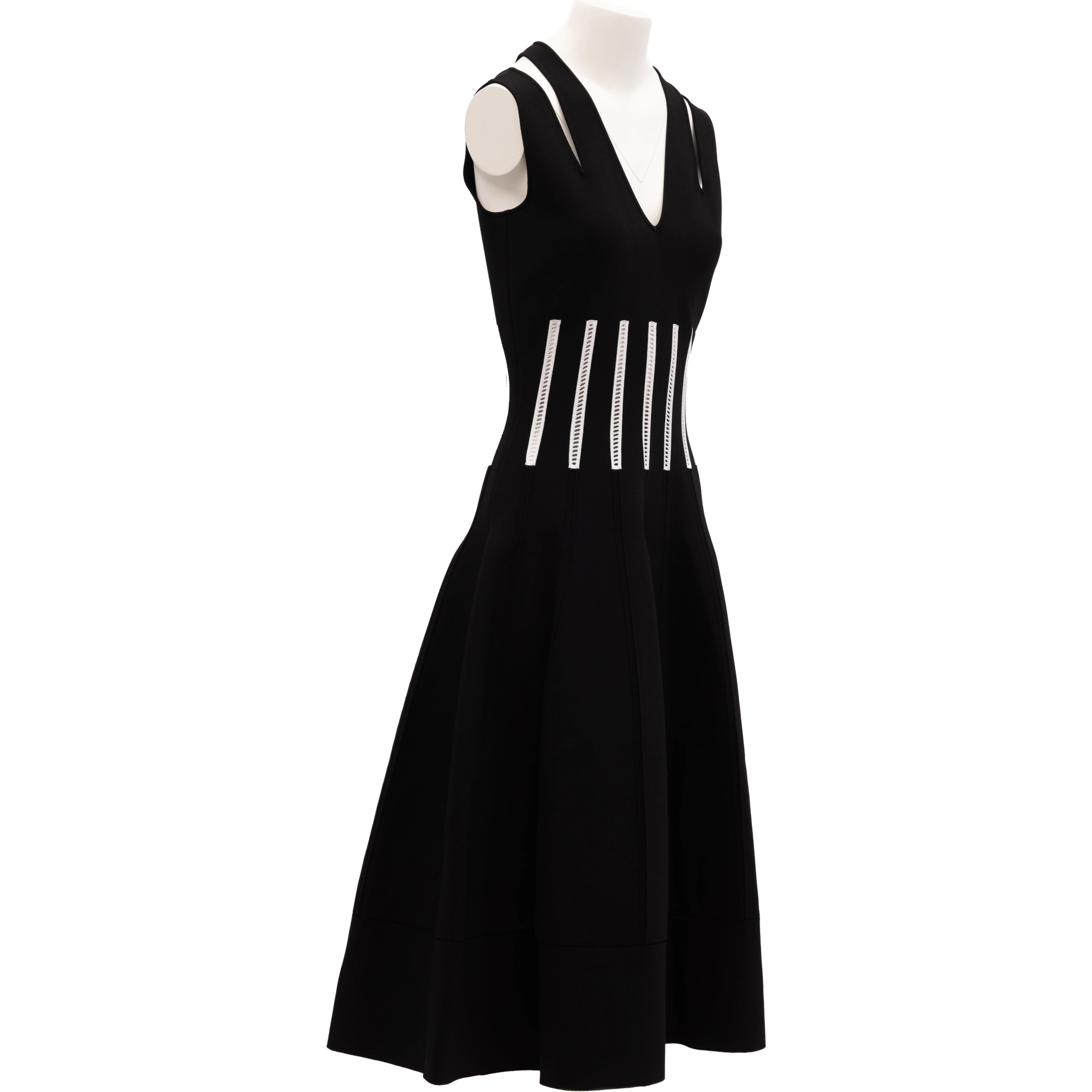 Black Women Viscose Dress