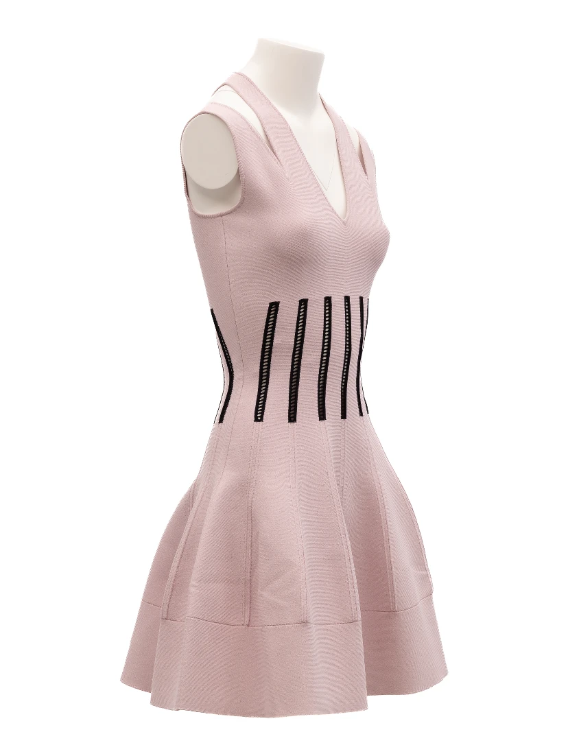Pink Women Viscose Dress