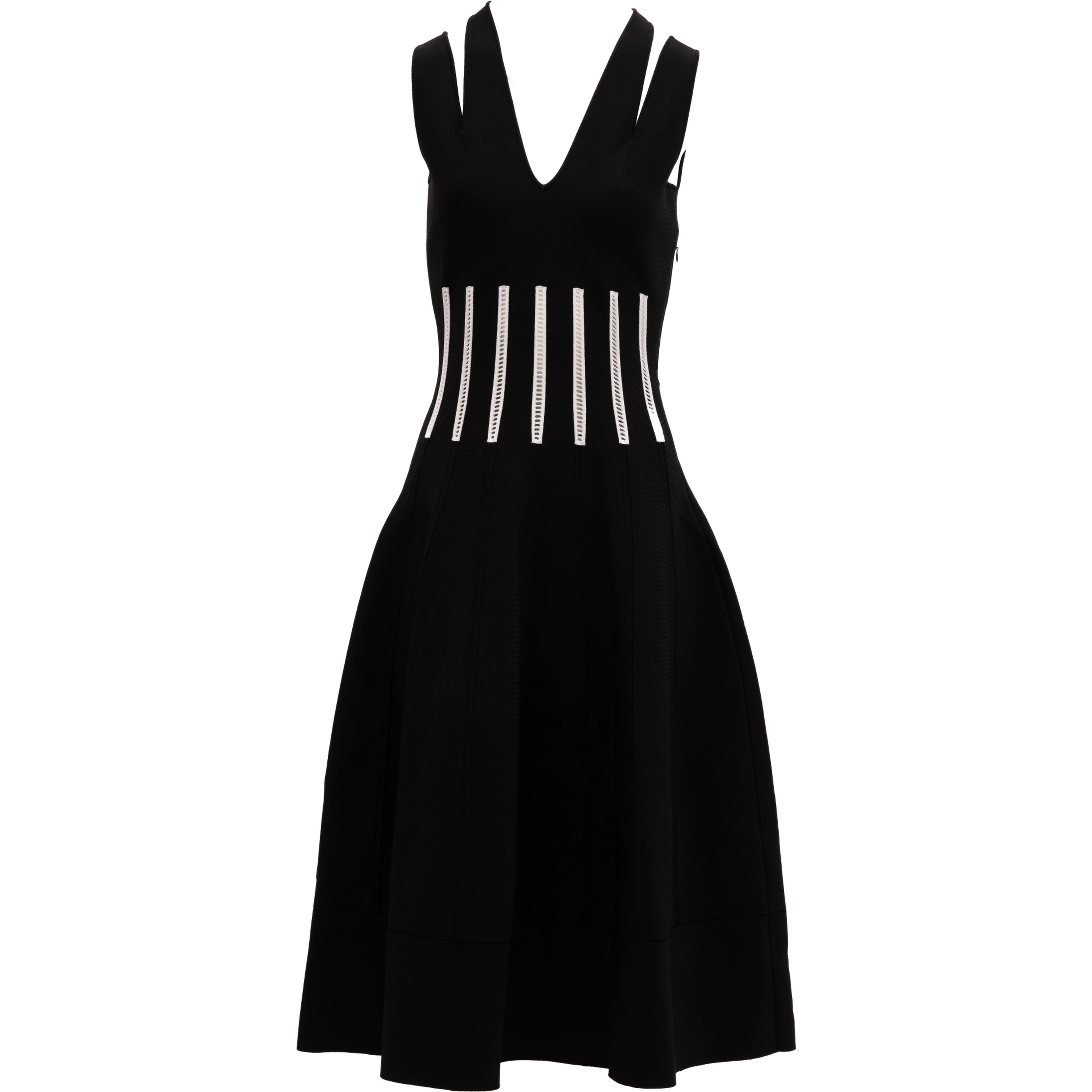 Black Women Viscose Dress