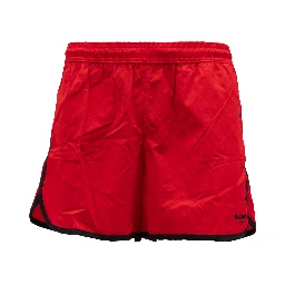 Red Polyamide Swim Shorts