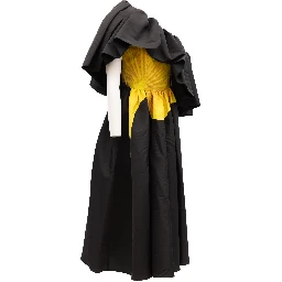 Black Women Acetate Dress