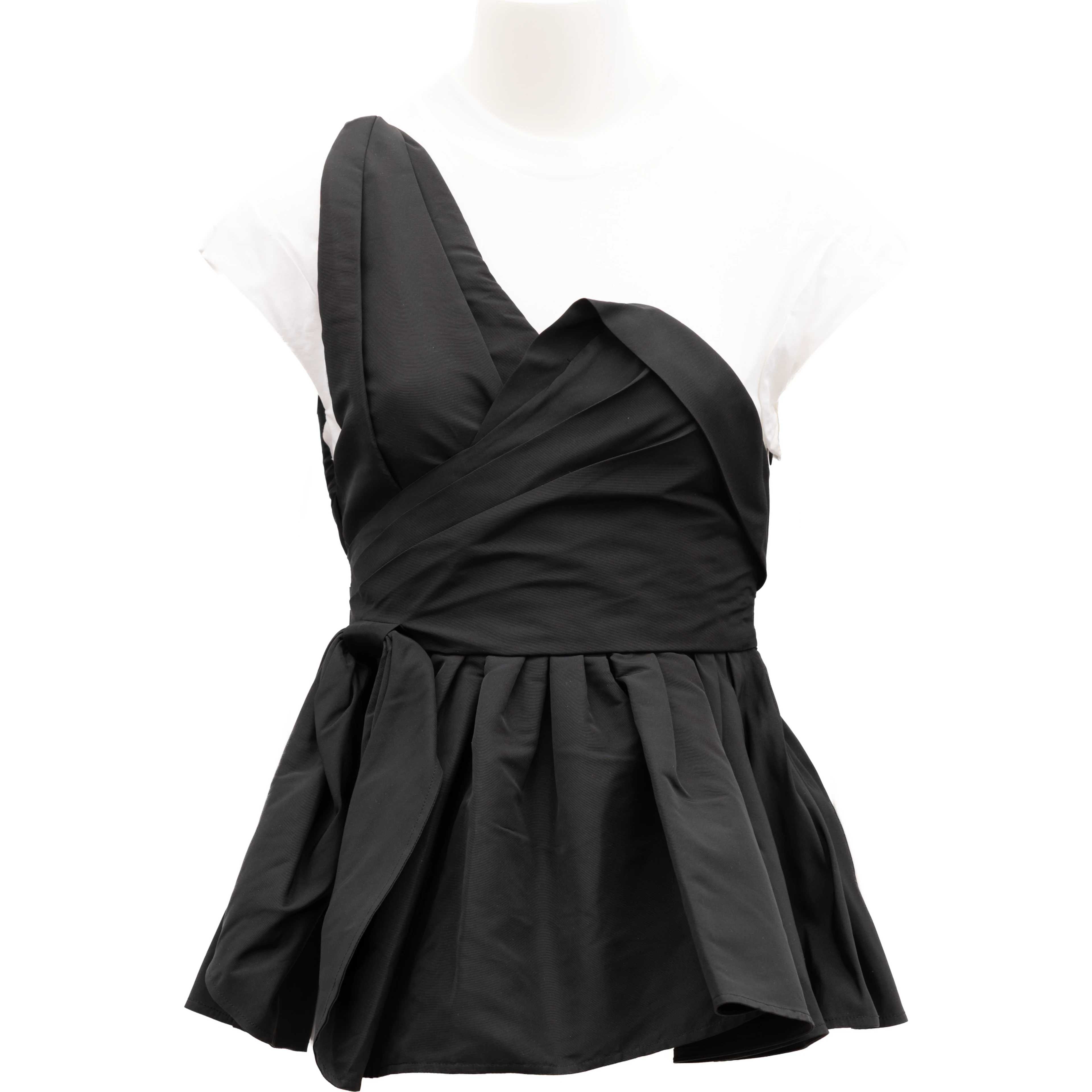Black Women Polyester Top