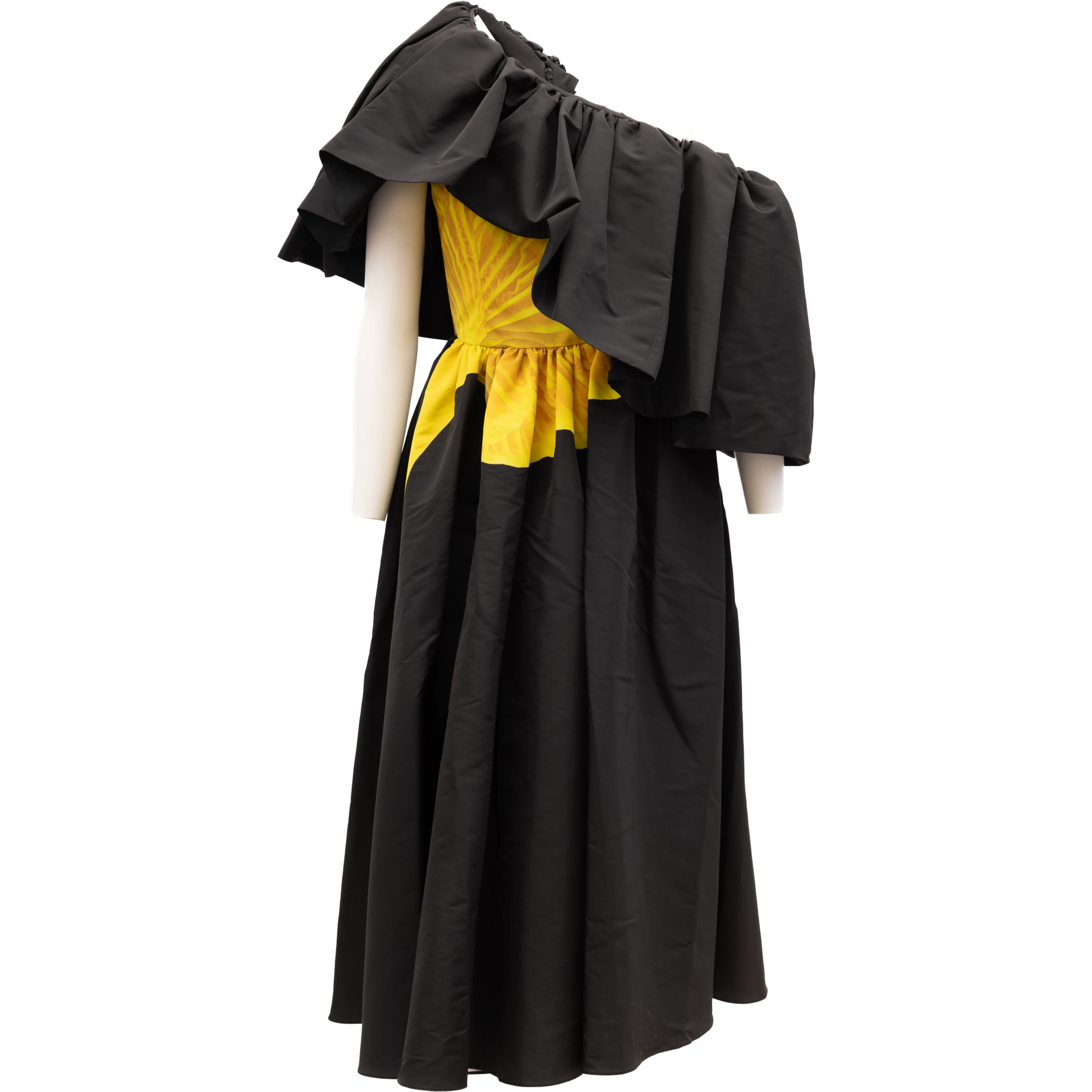Black Women Acetate Dress