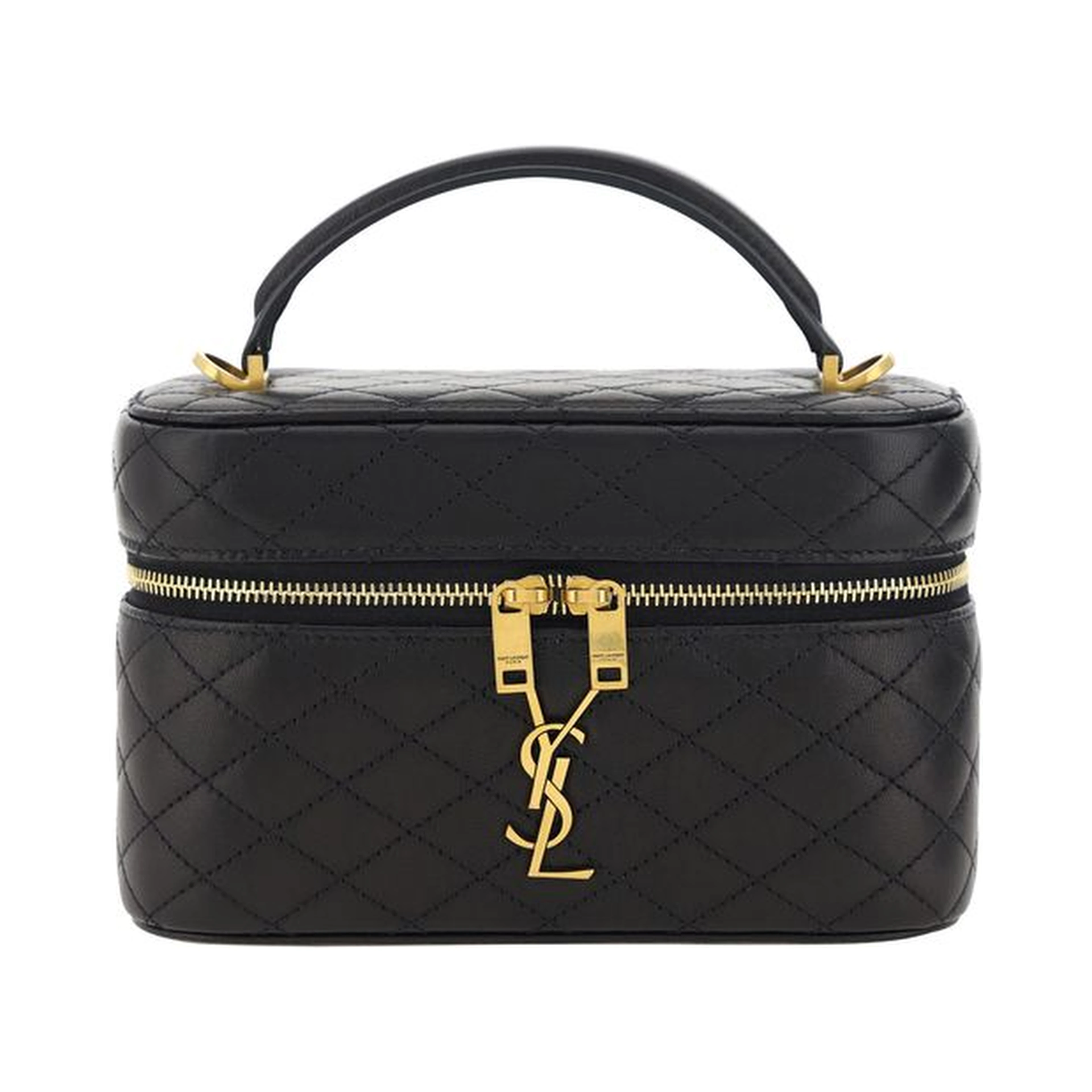 Black Calf Leather Bos Taurus Handbag