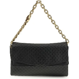 Black Calf Leather Bos Taurus Handbag