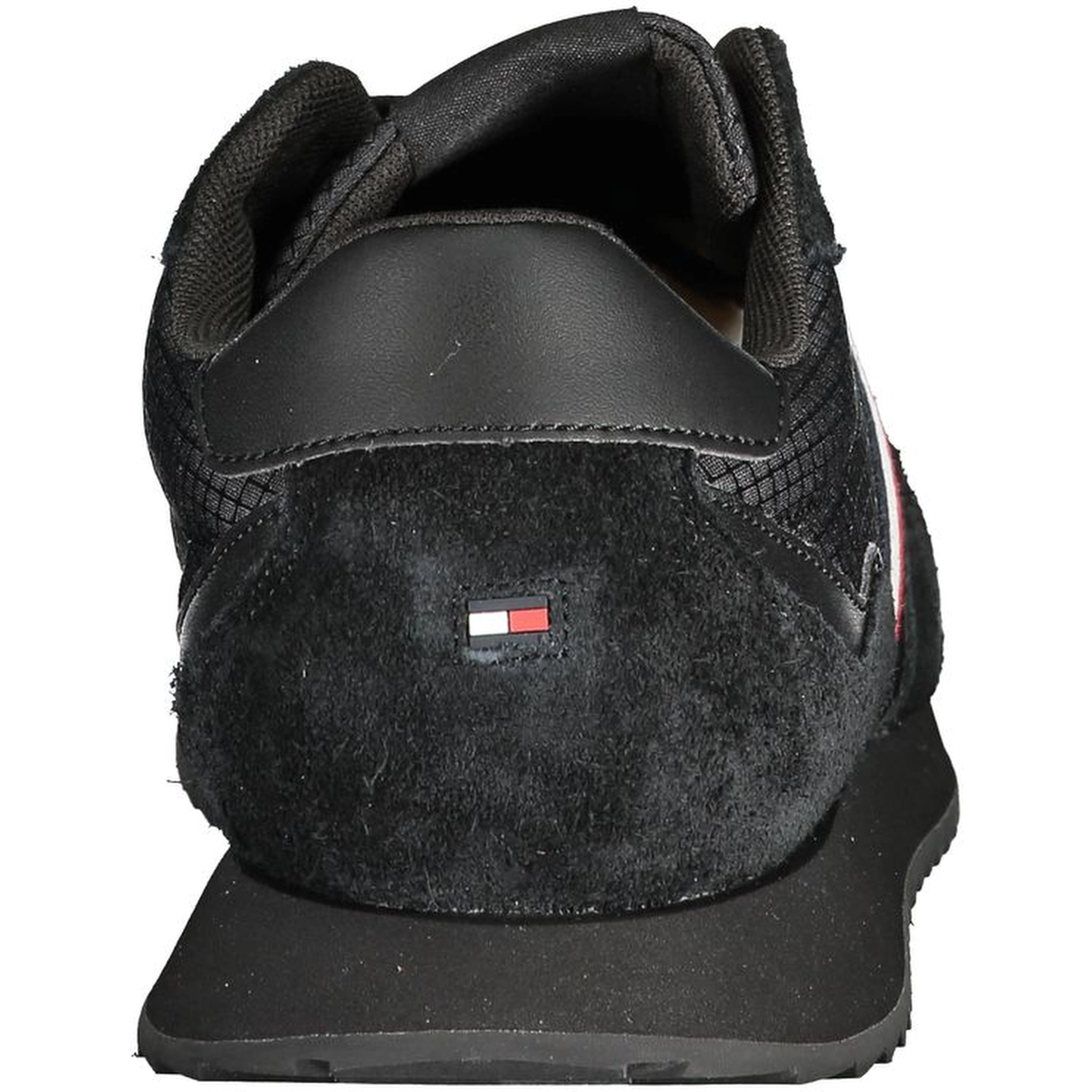 Black Polyester Sneaker