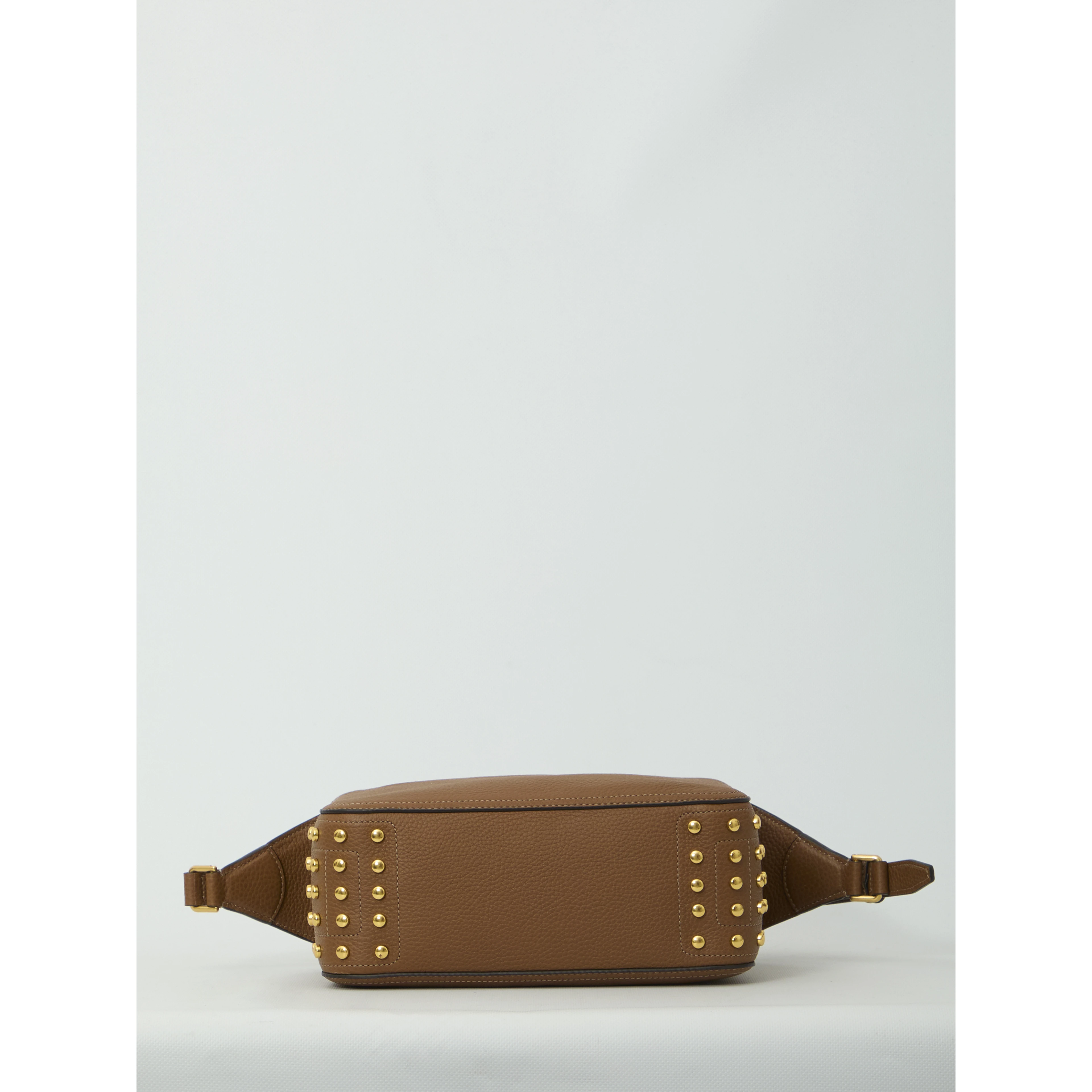 Metal Dots mini leather bag