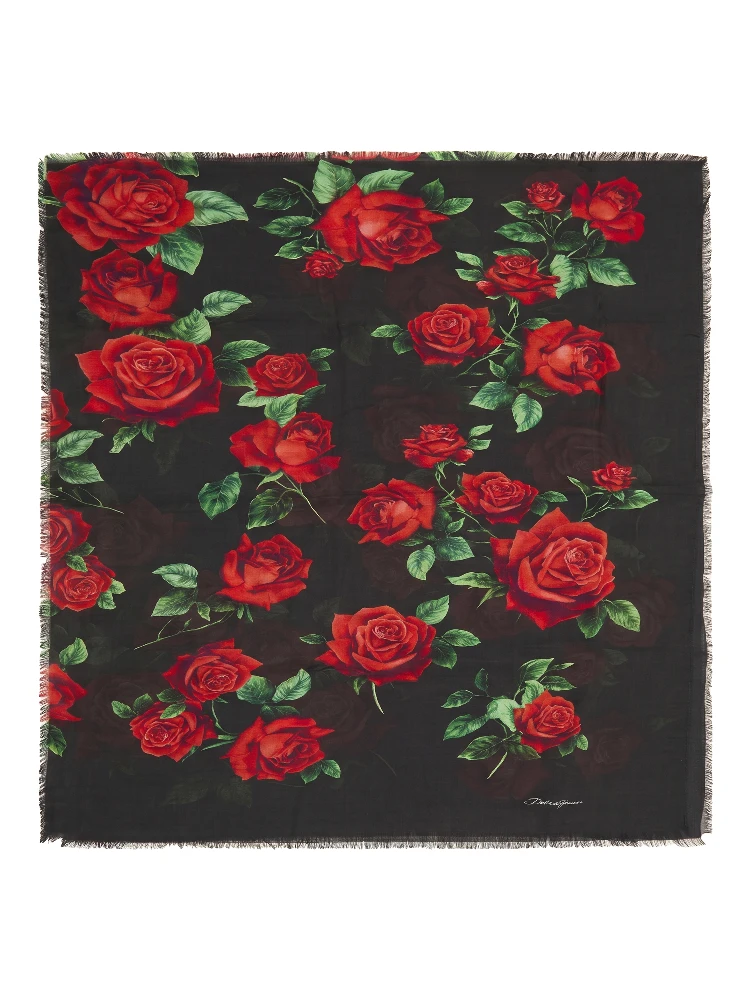 Red Rose scarf