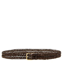 Brown Calfskin Belt