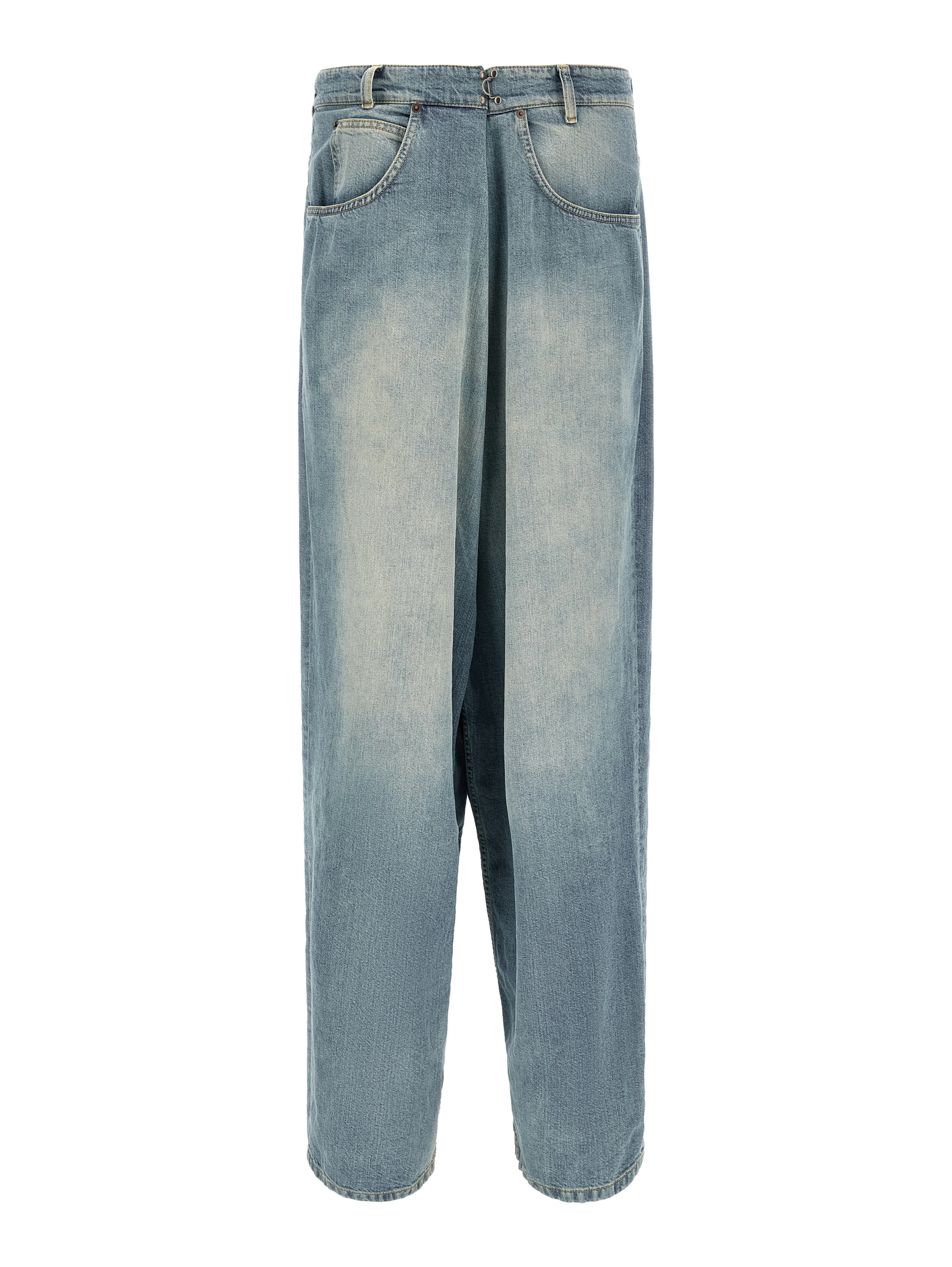 Blue Cotton Jeans Denim
