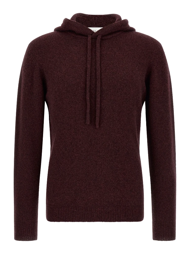 Bordeaux Wool Cardigan